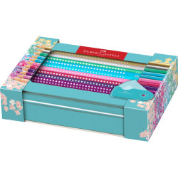 Цветные карандаши Faber-Castell Sparkle, Multicolor, Left-Handed Friendly