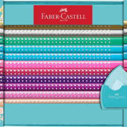 Krāsainie zīmuļi Faber-Castell Sparkle, 20 krāsas
