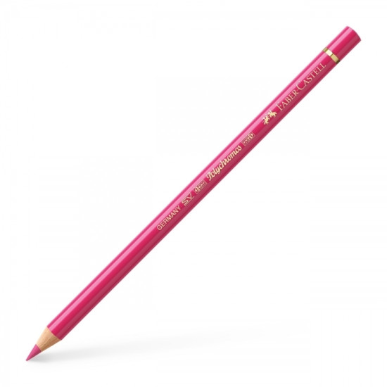 Krāsains zīmulis Faber-Castell Polychromos 124, Rose Carmine