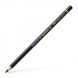Krāsains zīmulis Faber-Castell Polychromos 199, Black