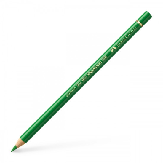 Цветной карандаш Faber-Castell Polychromos, Permanent Green, Высокая устойчивость к поломке