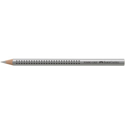 Карандаш цветной Faber-Castell Jumbo Grip Metallic, Silver, Водорастворимый