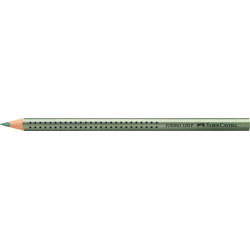 Карандаш Faber-Castell Jumbo Grip, Metallic Green, Водорастворимый