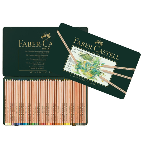 Пастельные карандаши Faber-Castell Pitt Pastel, Multicolor, Непревзойденная светостойкость