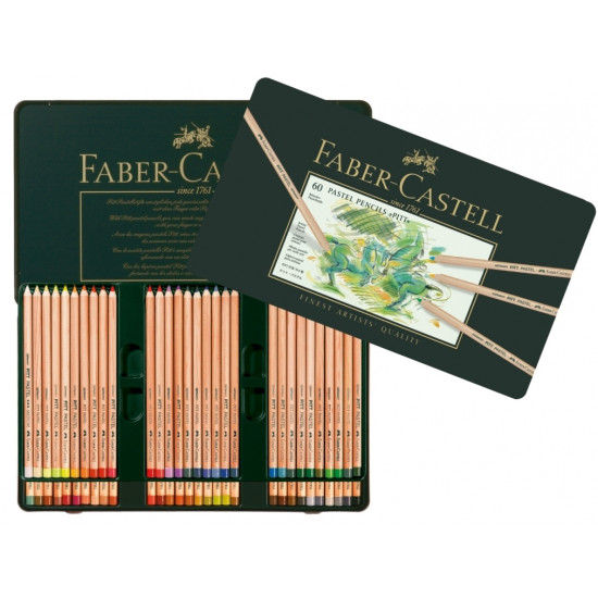 Пастельные карандаши Faber-Castell Pitt Pastel, Multicolor, Непревзойденная светостойкость.