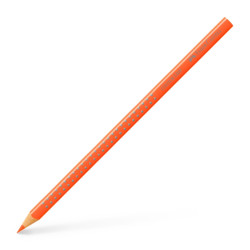 Krāsains zīmulis Faber-Castell Grip Neona oranžs