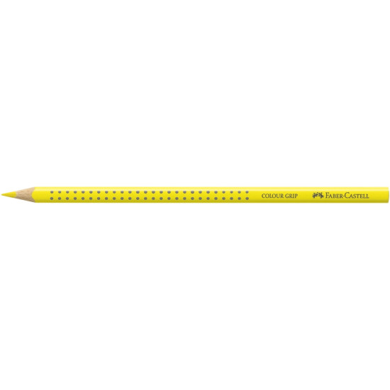 Krāsains zīmulis Faber-Castell Grip gaiša kadmija dzeltens