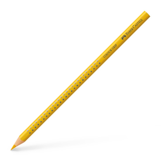 Krāsains zīmulis Faber-Castell Grip tumša kadmija dzeltens