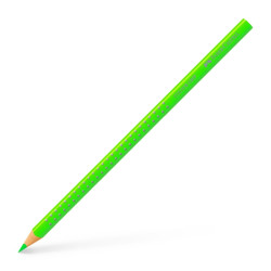 Krāsains zīmulis Faber-Castell Grip Neona zaļš