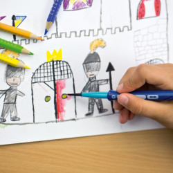 Цветные карандаши Faber-Castell Grip 2001, Multicolor, Водорастворимые