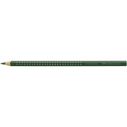 Цветной карандаш Faber-Castell Colour Grip Водорастворимый, Permanent Green Olive