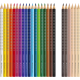 Цветные карандаши Faber-Castell Colour Grip, Multicolor, 6 оттенков кожи