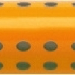 Trīsstūrveida krāsains zīmulis Faber-Castell Jumbo Grip, neona oranžs