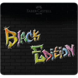 Цветные карандаши Faber-Castell Black Edition, Multicolor, Супермягкий грифель