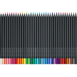 Цветные карандаши Faber-Castell Black Edition, Multicolor, Супермягкий грифель