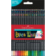 Цветные карандаши Faber-Castell Black Edition, Multicolor, Супермягкий грифель