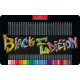 Цветные карандаши Faber-Castell Black Edition, Супермягкие грифели, Multicolor