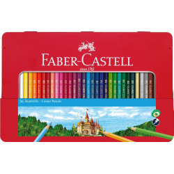 Цветные карандаши Faber-Castell Classic Colour, Multicolor, Высочайшая устойчивость к поломке