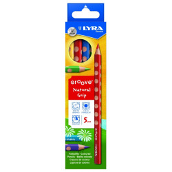 Цветные карандаши Lyra Groove Triangular, Multicolor
