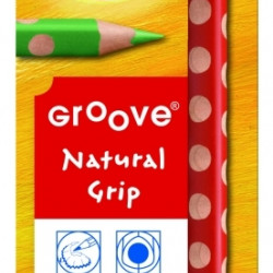 *Trīsstūrveida krāsainie zīmuļi Lyra Groove 5 krāsas