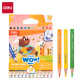 Цветные карандаши DELI ColorWow, Multicolor, Эргономичный захват