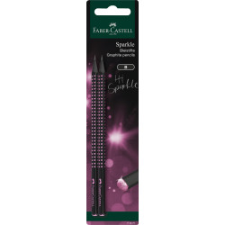 Zīmuļu komplekts Faber-Castell Sparkle Midnight Β, 2gab/iep