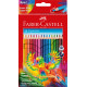 Krāsainie zīmuļi Faber-Castell Ergonomics, 18 krāsas