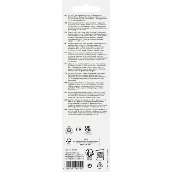 Цветные карандаши Faber-Castell Fantasy Colour, Многоцветные эффекты, Multicolor