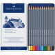 Akvareļu zīmuļi Faber-Castell Goldfaber Aqua Creative Studio, 12 krāsas