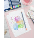 Акварельные карандаши Faber-Castell Goldfaber Aqua Creative Studio, Pastel, Прочные