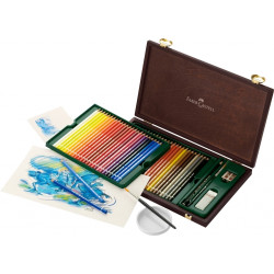 Akvareļu zīmuļi koka kārba Faber-Castell Albrecht Dürer 48 krāsas
