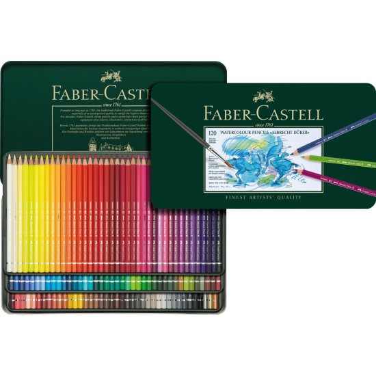 Акварельные карандаши Faber-Castell Albrecht Dürer, Multicolor, Непревзойденная светостойкость