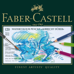 Akvareļu zīmuļi metāla kārba Faber-Castell Albrecht Dürer 120 krāsas