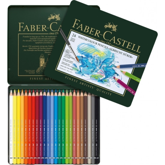 Акварельные карандаши Faber-Castell Albrecht Dürer, Непревзойденные акварельные эффекты, Multicolor