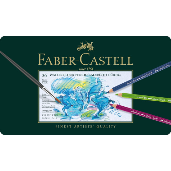 Акварельные карандаши Faber-Castell Albrecht Dürer, Multicolor, Непревзойденные акварельные эффекты