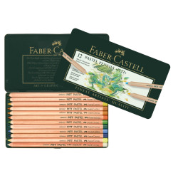 Пастельные карандаши Faber-Castell Pitt Pastel, Multicolor, Непревзойденная светостойкость.