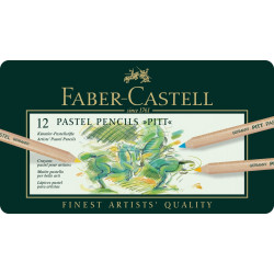 Пастельные карандаши Faber-Castell Pitt Pastel, Multicolor, Непревзойденная светостойкость.