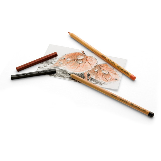Пастельные карандаши Faber-Castell Pitt Pastel, Multicolor, Непревзойденная светостойкость.