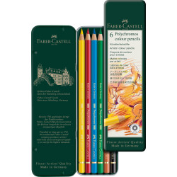Набор цветных карандашей Faber-Castell Polychromos Art&Graphic, Устойчивые к поломкам, Многоцветный