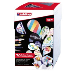 Edding Color Happy 69 + 1 dāvanu komplekts