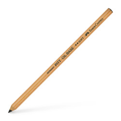 Zīmulis Faber-Castell PITT OIL BASE, melns, mīksts
