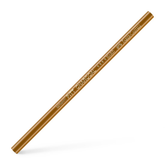 Ogles zīmulis Faber-Castell Pitt Reisskohle, ciets, melns