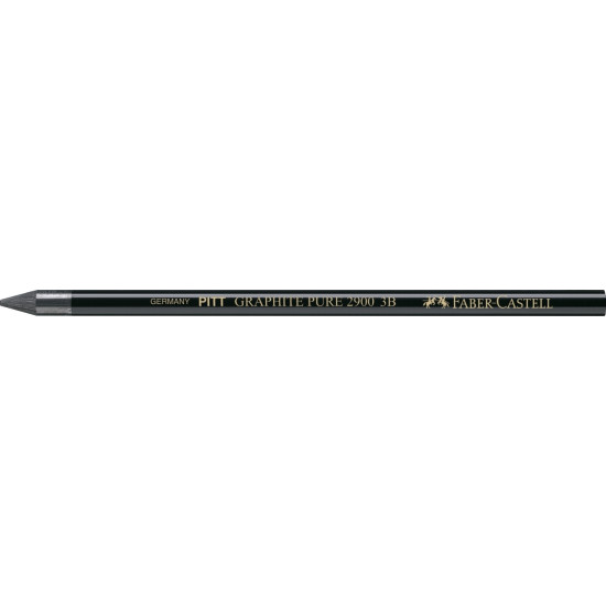 Карандаш Faber-Castell Pitt Graphite Pure 3B, Graphite, Высококонтрастный