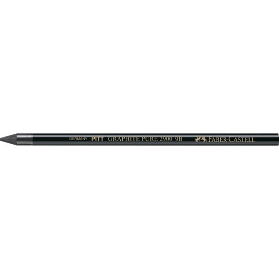 Карандаш графитовый Faber-Castell Pitt Graphite Pure, Black, Бездревесный дизайн