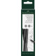 Ogles naturālas Faber Castell Ø 5-8mm, 12gab/iep., melnas