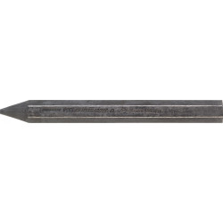 Графитовая пастель Faber-Castell Pitt 6B, Black, Интенсивный черный штрих