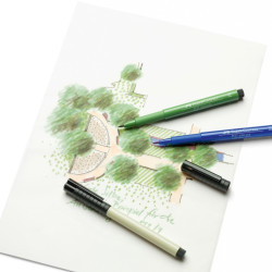 *Otas tipa flomāsteri Faber-Castell Pitt Artist Pen 6 krāsas, Landscape