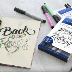 Flomāsteru komplekts Faber-Castell Pitt Artist Pen 1.5, 4 krāsas