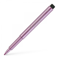 Flomāsters 1.5 Faber-Castell Pitt Artist Pen 290, metāliski violets