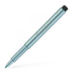 Flomāsters 1.5 Faber-Castell Pitt Artist Pen 292, metāliski zils